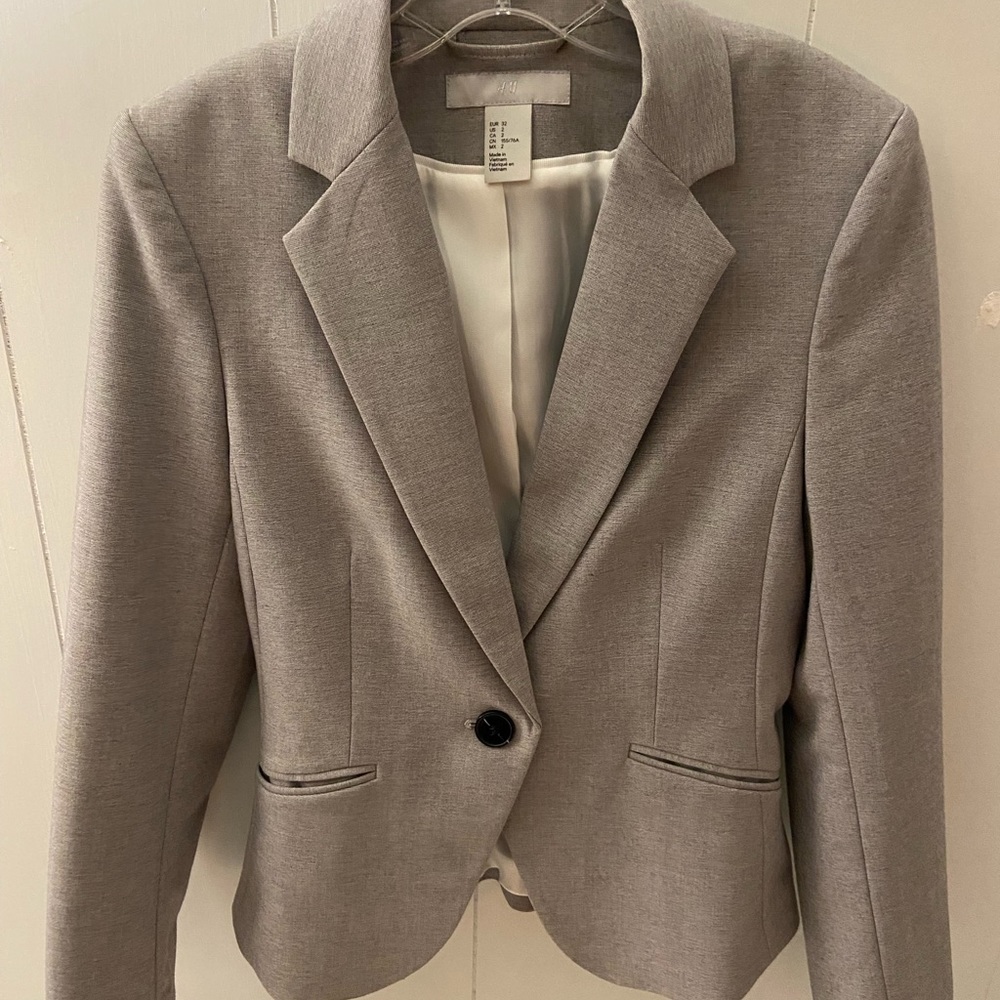 Gray Women’s Blazer